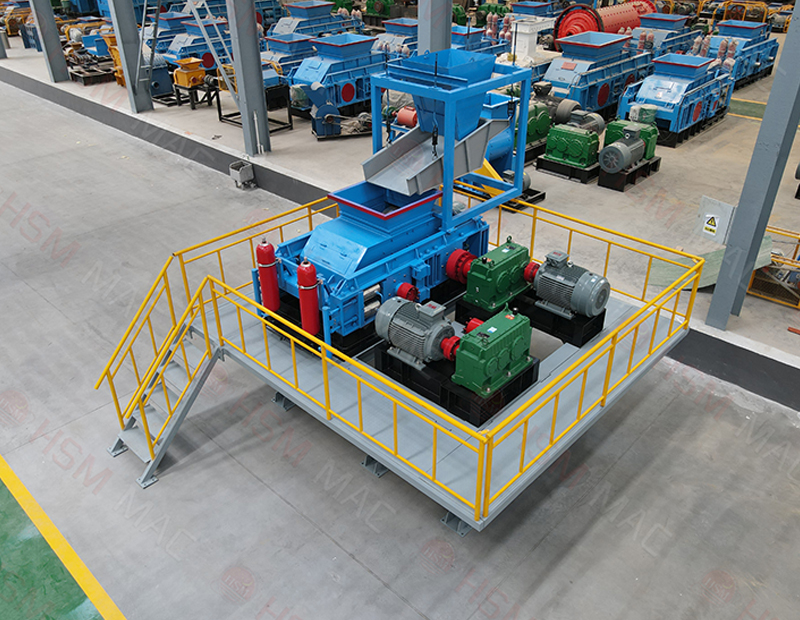 AZS 鋯剛玉對輥破碎機 